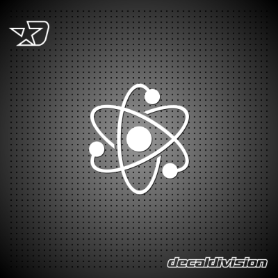 Atom Sticker